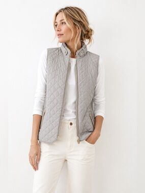 Abacus Vest Portrush Hybrid Golf Vest Premium Edition Beige L